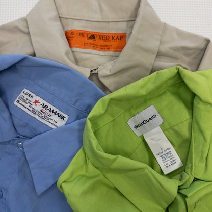 USワークシャツ（長袖） 10pcs w0405005