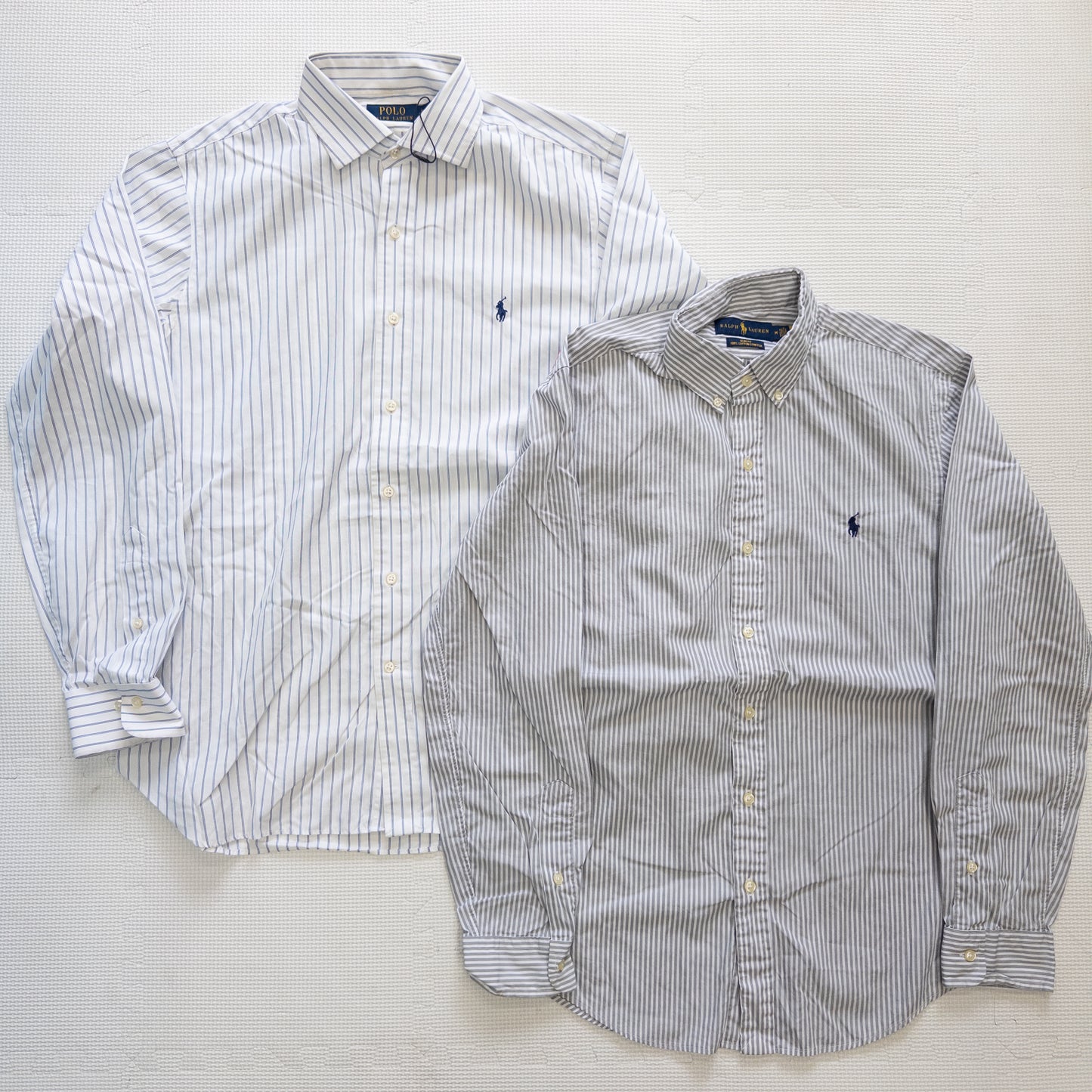 ラルフローレン長袖ストライプシャツ 10pcs w0407004