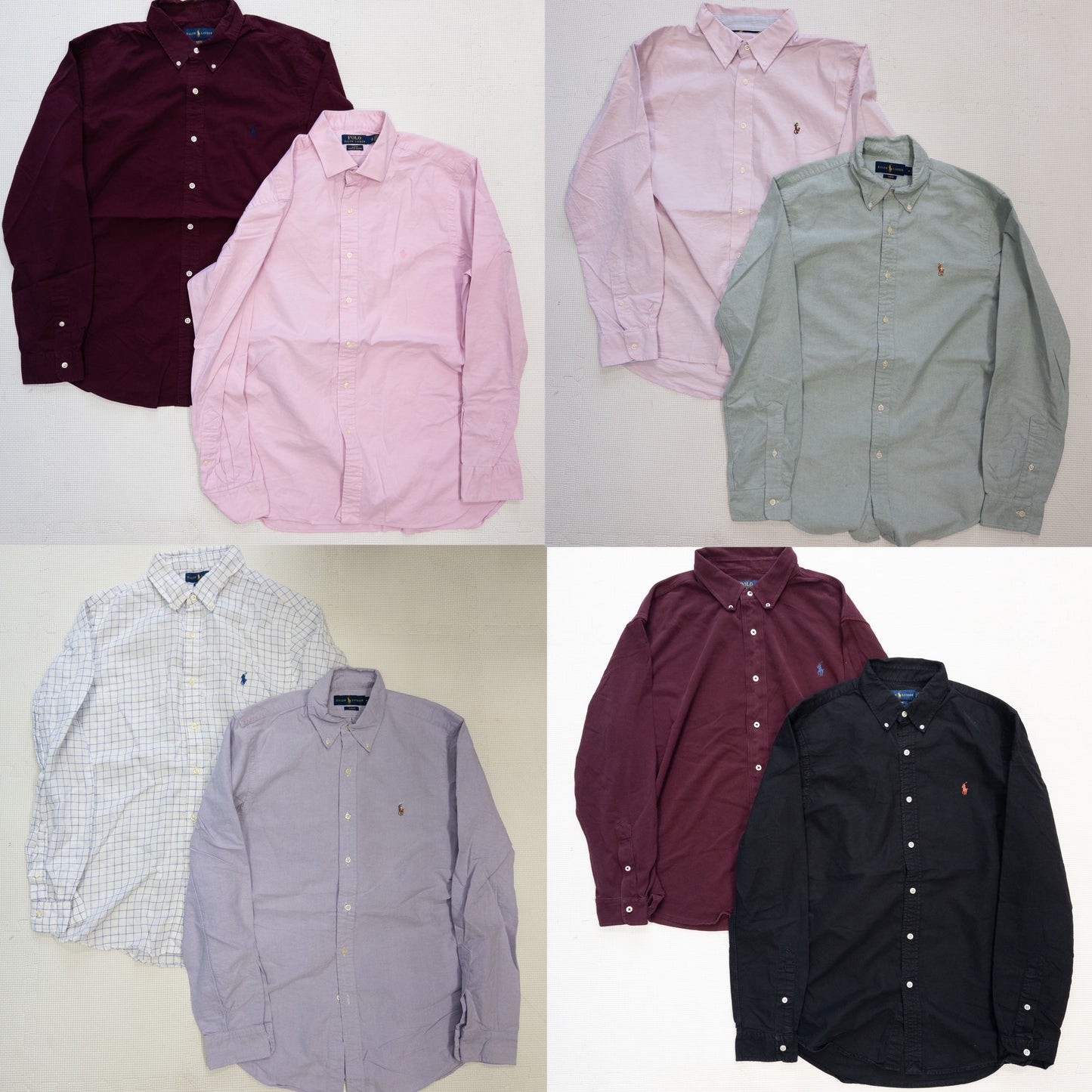 00sラルフローレン長袖シャツ 8pcs w0413006