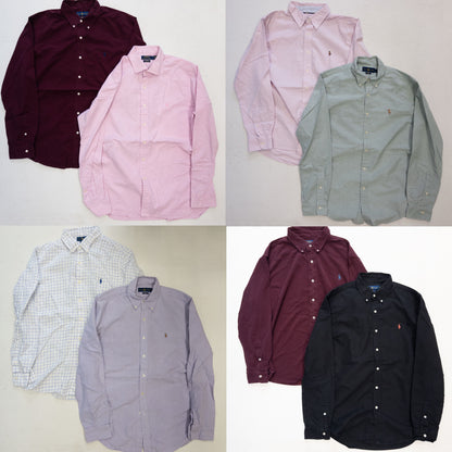 00sラルフローレン長袖シャツ 8pcs w0413006