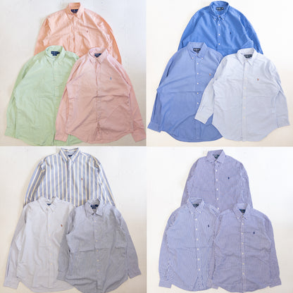 ラルフローレン長袖シャツ(A) 12pcs w0414002