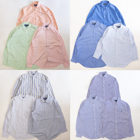 ラルフローレン長袖シャツ(A) 12pcs w0414002
