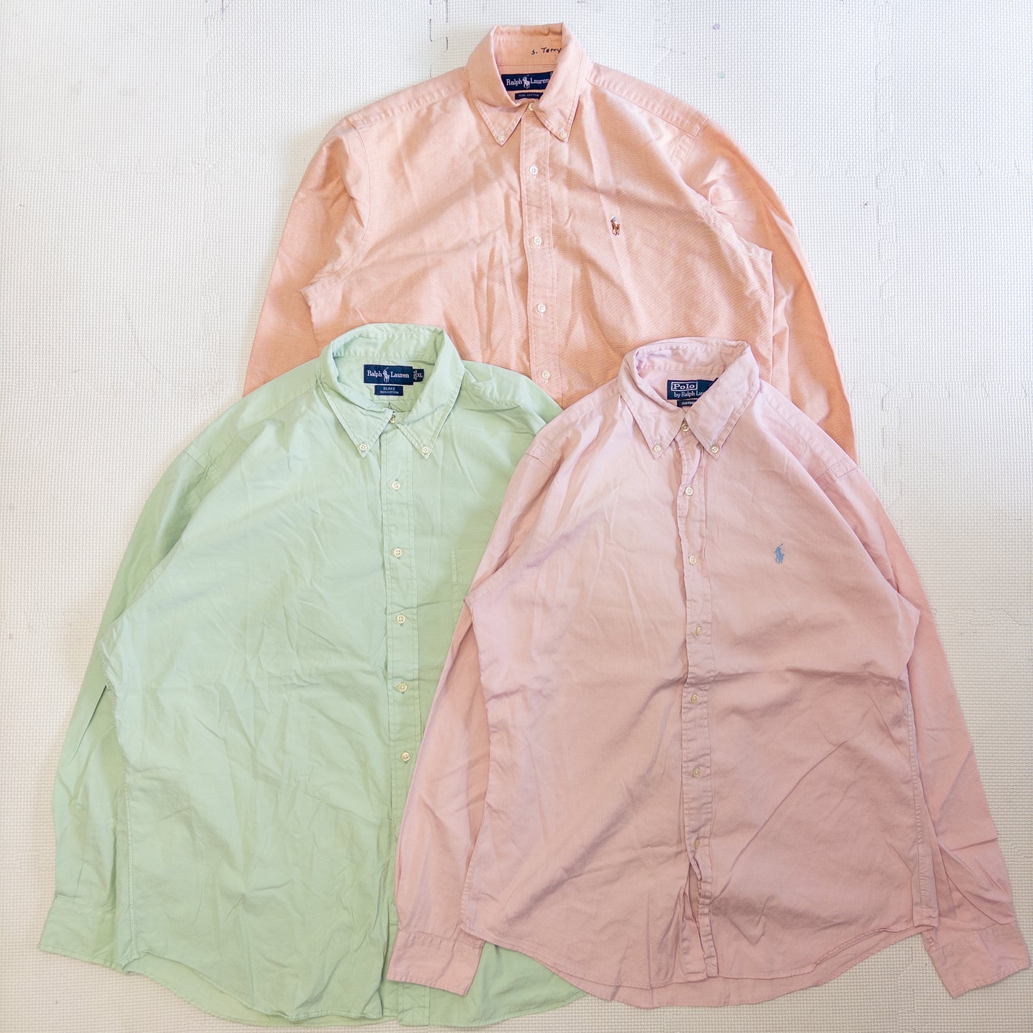 ラルフローレン長袖シャツ(A) 12pcs w0414002