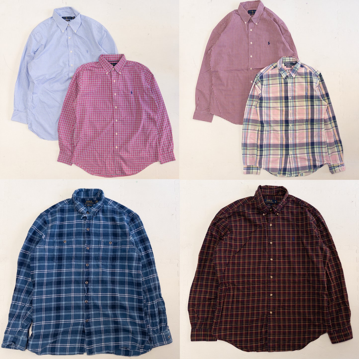 ラルフローレン長袖シャツ 6pcs w0414010