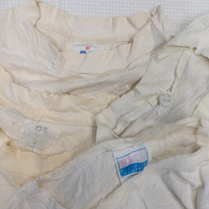 90's シミありTシャツ（白・グレー系）16pcs w0422009