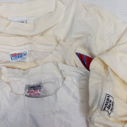 90's シミありTシャツ（白・グレー系）16pcs w0422009
