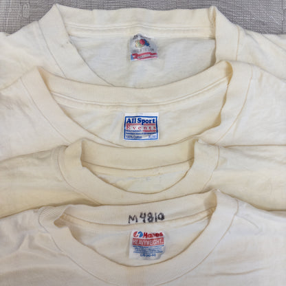 90's シミありTシャツ（白・グレー系）16pcs w0424004