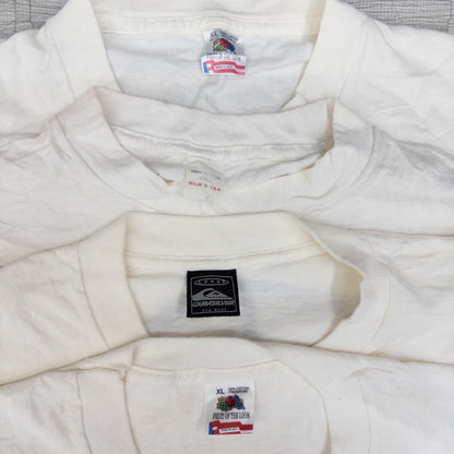90's シミありTシャツ（白・グレー系）16pcs w0424005
