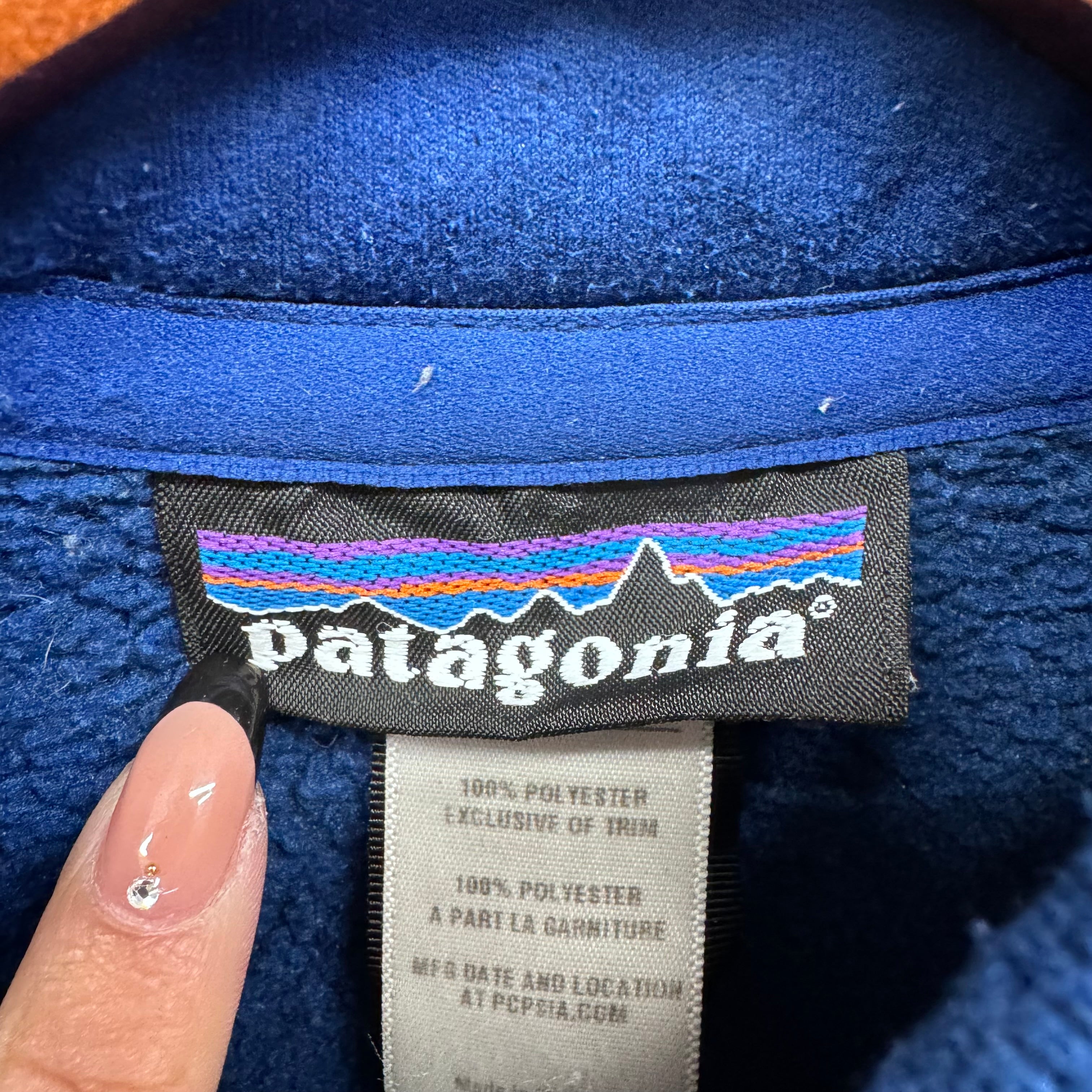 00年代 patagoniaパタゴニア ベターセーター メンズs ハーフジップ ...