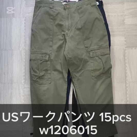 USワークパンツ 15pcs w1206015