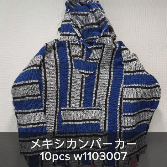 メキシカンパーカー10pcs  w1103007