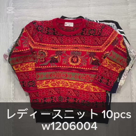 レディースニット 10pcs w1206004