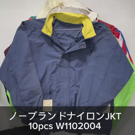 ノーブランドナイロンJKT 10pcs w1102004