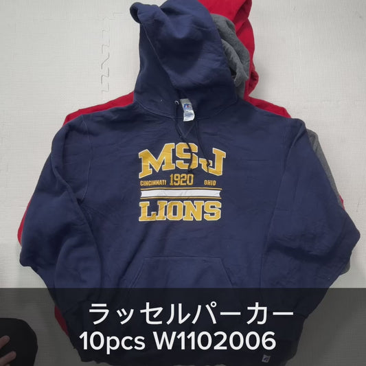 ラッセルパーカー 10pcs w1102006