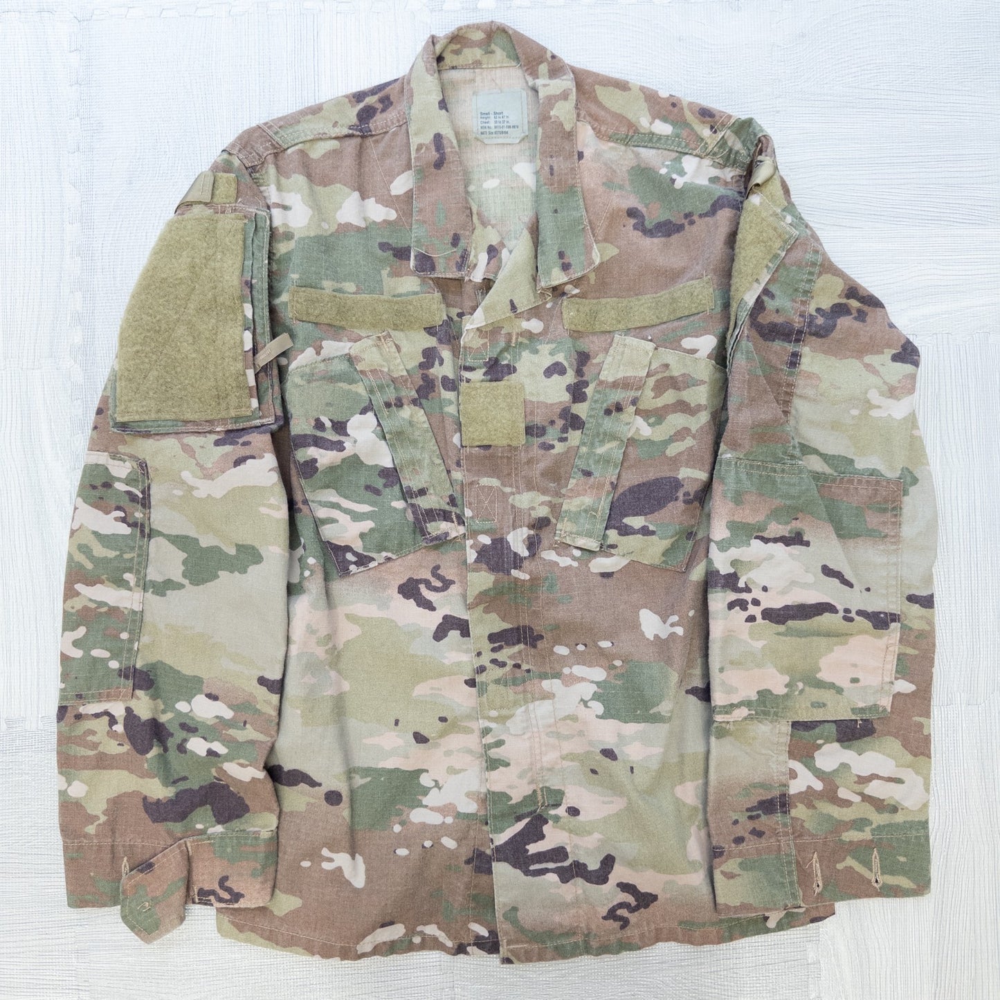 古着卸 現物まとめ売り 洗濯済み BDU フィールドジャケット ミリタリー  デジタルカモ 10枚セット(S-L) アメリカ軍