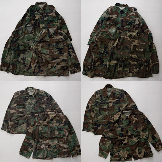 古着卸 現物まとめ売り 洗濯済み BDU ミリタリージャケット 10枚セット(S-XL)