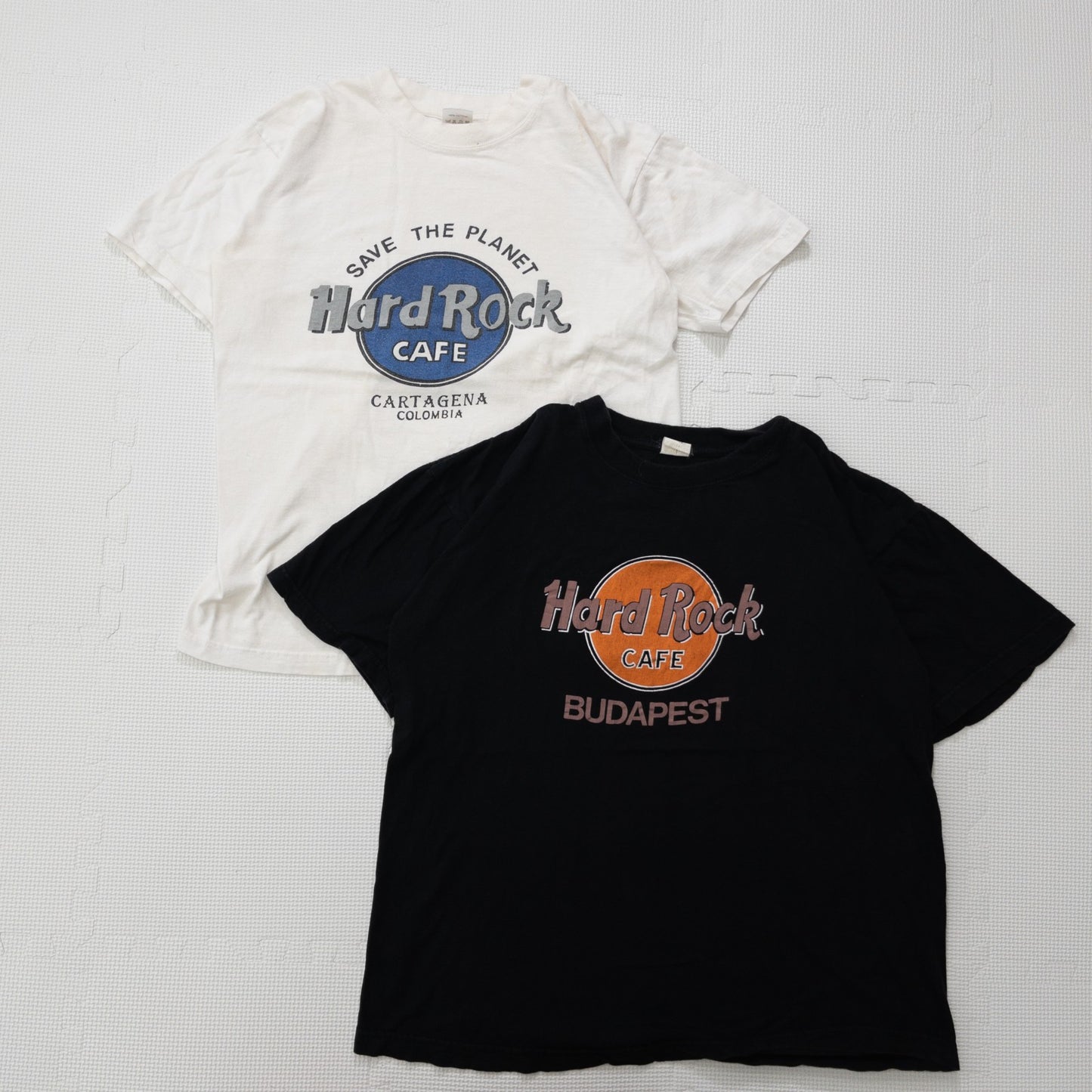 古着卸 現物まとめ売り 洗濯済 ハードロックカフェ 半袖Tシャツ 8枚セット(S-XL)