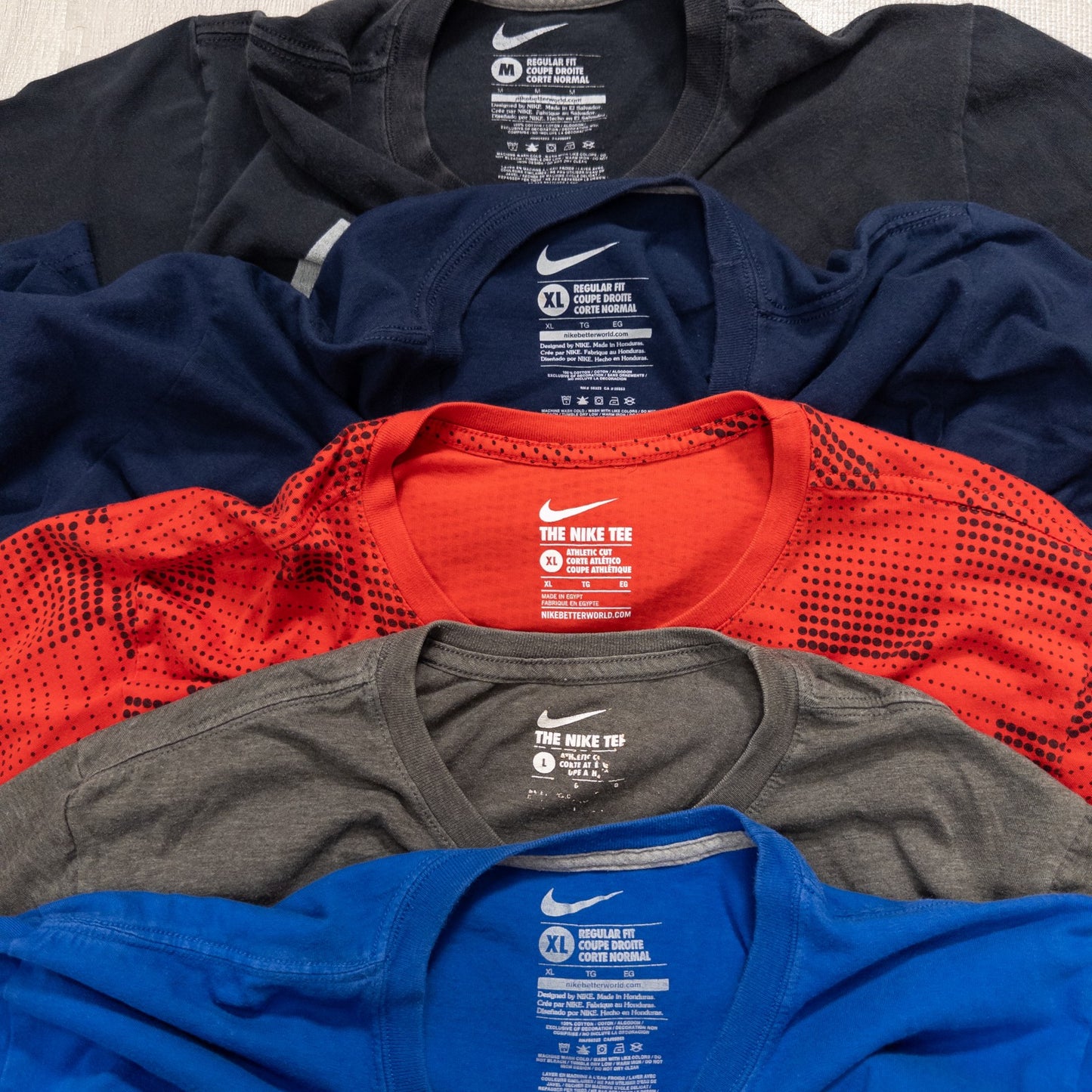 古着卸 現物まとめ売り 洗濯済み NIKEナイキ半袖Tシャツ 20枚セット(S-XXXL) w715002