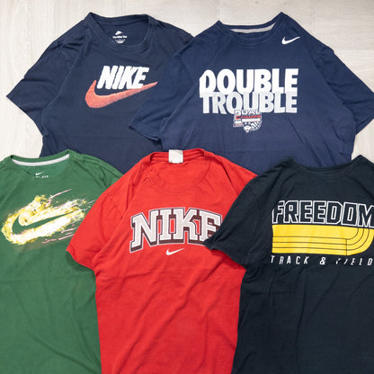 古着卸 現物まとめ売り 洗濯済み NIKEナイキ半袖Tシャツ 20枚セット(S-XXXL) w715002