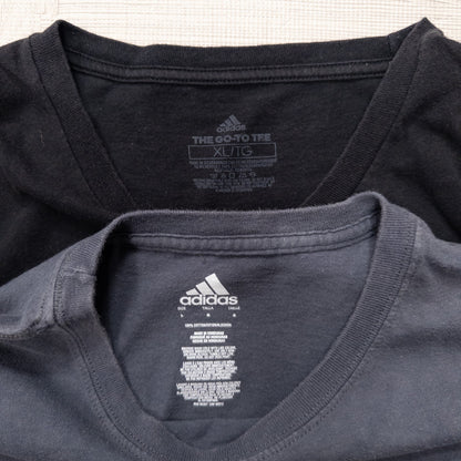 古着卸 現物まとめ売り 洗濯済み adidasアディダス半袖Tシャツ 6枚セット(M-XL) w719003