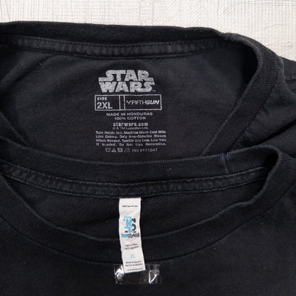 古着卸 現物まとめ売り 洗濯済み STARWARSスターウォーズ半袖Tシャツ 7枚セット(M-XXL) w719004