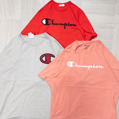 古着卸 現物まとめ売り 洗濯済み championチャンピオン半袖Tシャツ 14枚セット(S-XXL) w723006